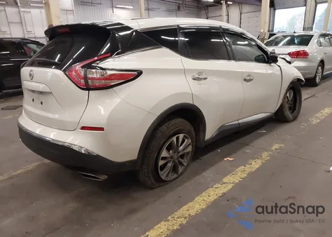 2017 Nissan Murano S z USA, uszkodzony, nr VIN 5N1AZ2MG5HN163847